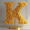 Kronos Yellow Rose Letter K Lamp - Imaginary Worlds