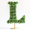 Leto Green Rose Letter L Lamp - Imaginary Worlds