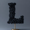 Loki Black Rose Letter L Lamp - Imaginary Worlds