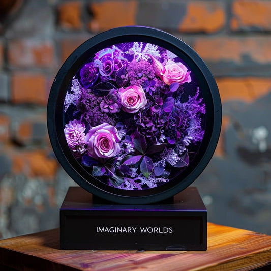 Mystic Violet Flower Lamp - Imaginary Worlds