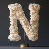 Nemesis White Rose Letter N Lamp - Imaginary Worlds