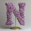 Nike Purple Rose Letter N Lamp - Imaginary Worlds