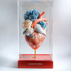 Ocean Serenity Forever Rose Heart Sculpture - Imaginary Worlds