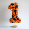 Orange and Black Rose Eternal Number 1 Lamp - Imaginary Worlds