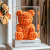 Orange Preserved Rose Bear - Imaginary Worlds