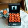 Orange Roses Forever Multimedia Keepsake Box - Imaginary Worlds