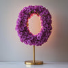 Orpheus Purple Rose Letter O Lamp - Imaginary Worlds