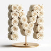 Orpheus White Rose Letter M Lamp - Imaginary Worlds