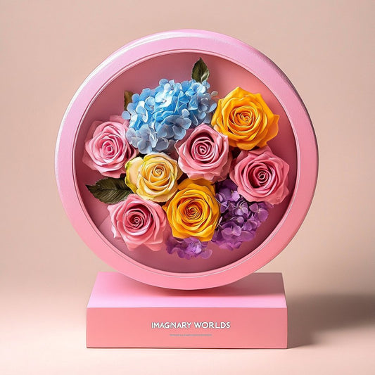 Pastel Harmony Flower Lamp - Imaginary Worlds