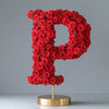 Persephone Red Rose Letter P Lamp - Imaginary Worlds