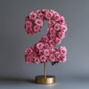 Pink Rose Eternal Number 2 Lamp - Imaginary Worlds