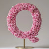 Pink Rose Letter Q Lamp - Imaginary Worlds