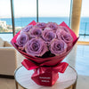 Preserved Lavender Roses Flower Bouquet - Imaginary Worlds