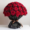 Preserved Red Roses Flower Bouquet - Imaginary Worlds