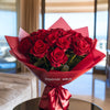 Preserved Red Roses Flower Bouquet - Imaginary Worlds