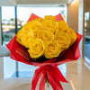 Preserved Yellow Roses Flower Bouquet - Imaginary Worlds