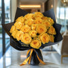 Preserved Yellow Roses Flower Bouquet - Imaginary Worlds