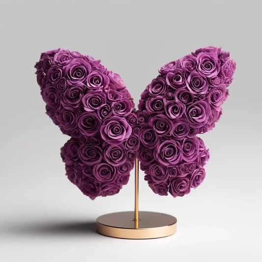 Purple Butterfly Lamp - Imaginary Worlds