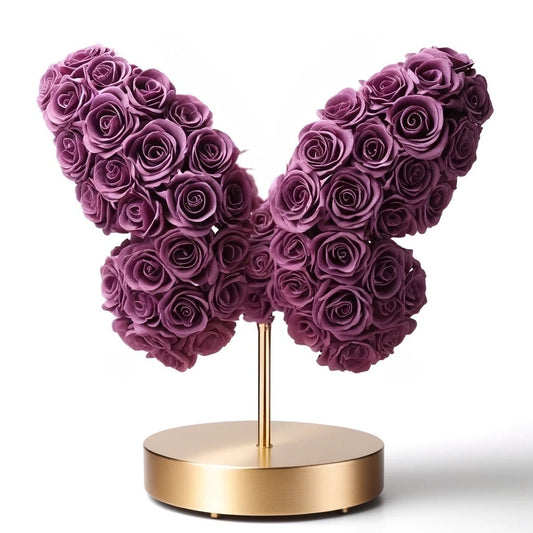 Purple Butterfly Lamp - Imaginary Worlds
