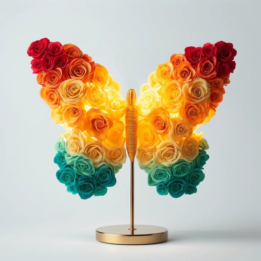 Rainbow Radiance Butterfly Lamp - Imaginary Worlds