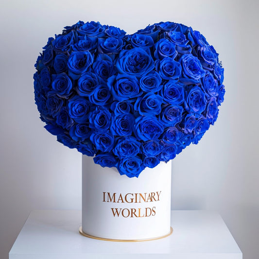 Ramo Buchón Royal Blue Heart - Imaginary Worlds