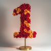 Red and Orange Rose Eternal Number 1 Lamp - Imaginary Worlds