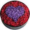 Red Ramo Buchon with Purple Rose Heart - Imaginary Worlds