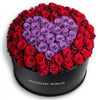 Red Ramo Buchon with Purple Rose Heart - Imaginary Worlds