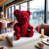 Red Rose Bear with Red Roses Heart - Imaginary Worlds