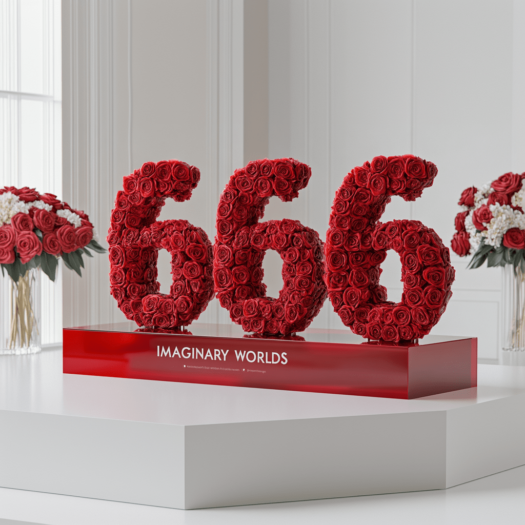 Red Roses 666 Rose Box - Imaginary Worlds
