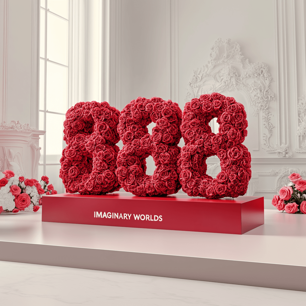 Red Roses 888 Rose Box - Imaginary Worlds