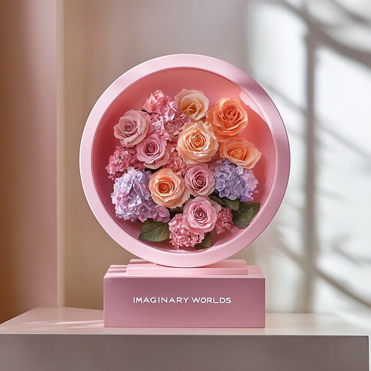 Rosy Dream Flower Lamp - Imaginary Worlds