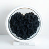 Round Black Heart Flower Lamp - Imaginary Worlds