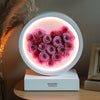 Round Pink and Hot Pink Heart Flower Lamp - Imaginary Worlds