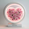 Round Pink Heart Flower Lamp - Imaginary Worlds