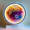 Round Rainbow Heart Flower Lamp - Imaginary Worlds