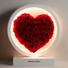 Round Red Heart Flower Lamp - Imaginary Worlds