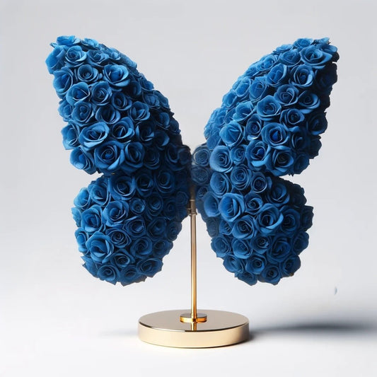 Royal Blue Butterfly Lamp - Imaginary Worlds