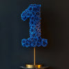 Royal Blue Rose Eternal Number 1 Lamp - Imaginary Worlds