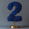 Royal Blue Rose Eternal Number 2 Lamp - Imaginary Worlds