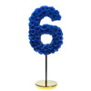 Royal Blue Rose Eternal Number 6 Lamp - Imaginary Worlds