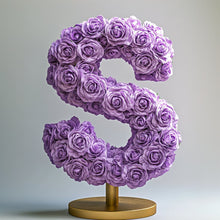 Selene Purple Rose Lamp - Imaginary Worlds