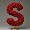 Selene Red Rose Letter S Lamp - Imaginary Worlds