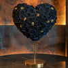 Sinister Black Skull Heart Lamp - Imaginary Worlds