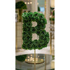 Standing Green Rose Letter B Lamp - Imaginary Worlds