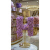 Standing Purple Rose Letter H Lamp - Imaginary Worlds