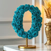 Teal Rose Eternal Number 0 Lamp - Imaginary Worlds