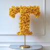 Themis Yellow Rose Letter T Lamp - Imaginary Worlds