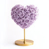 Tristan and Isolde Lavender Rose Heart Lamp - Imaginary Worlds