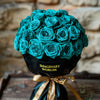 Turquoise Roses Flower Bouquet - Imaginary Worlds